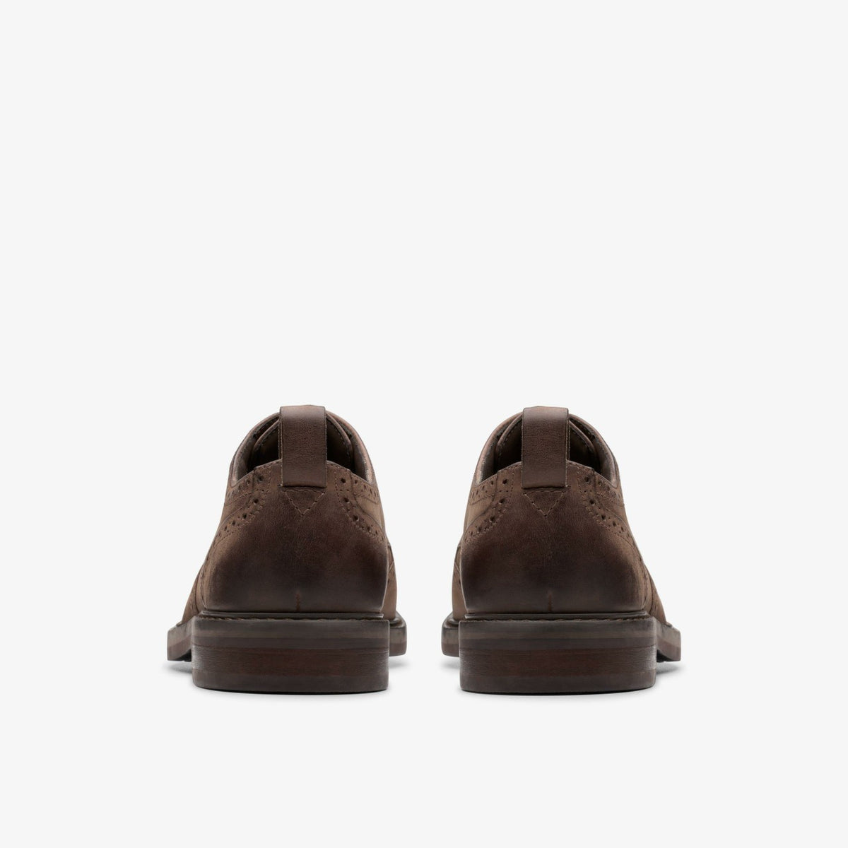 Clarks Men Aldwin Limit Brogue Brown Leather