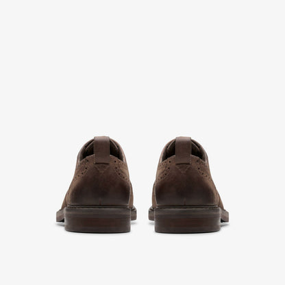 Clarks Men Aldwin Limit Brogue Brown Leather