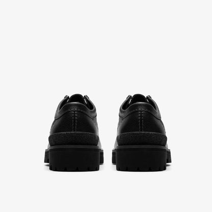 Clarks Men Walla Yukoner Black Scotch Grain