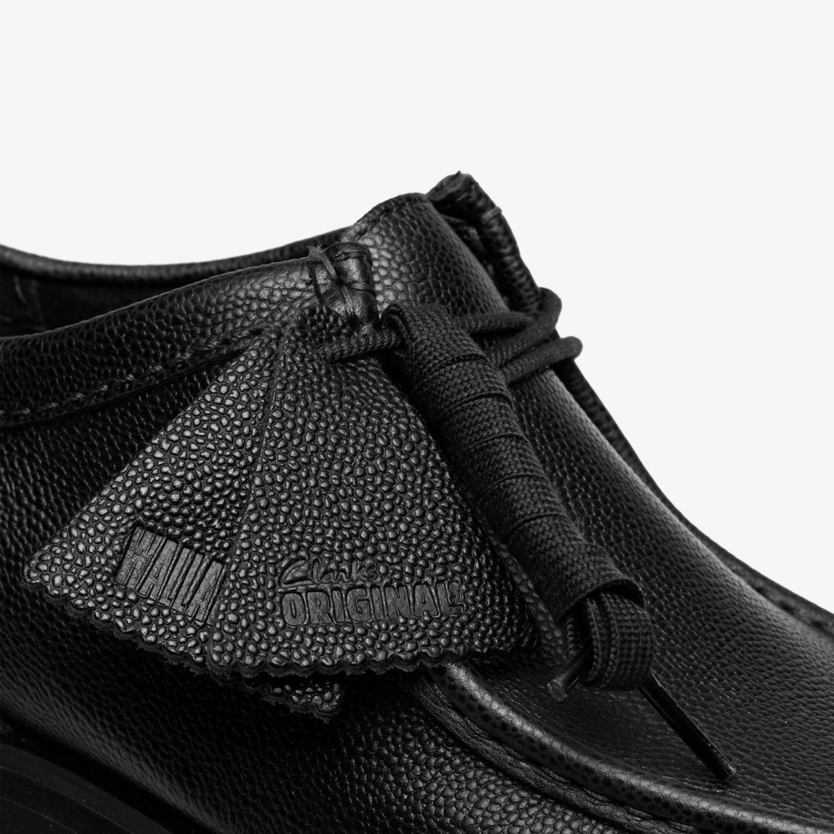 Clarks Men Walla Yukoner Black Scotch Grain