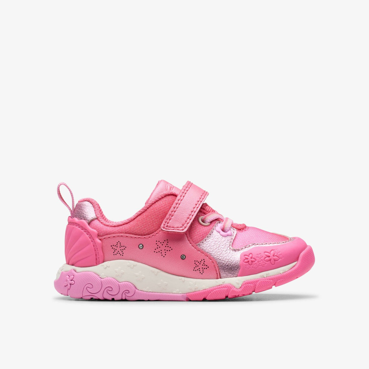 Clarks Kids Tidal Shell Toddler Pink