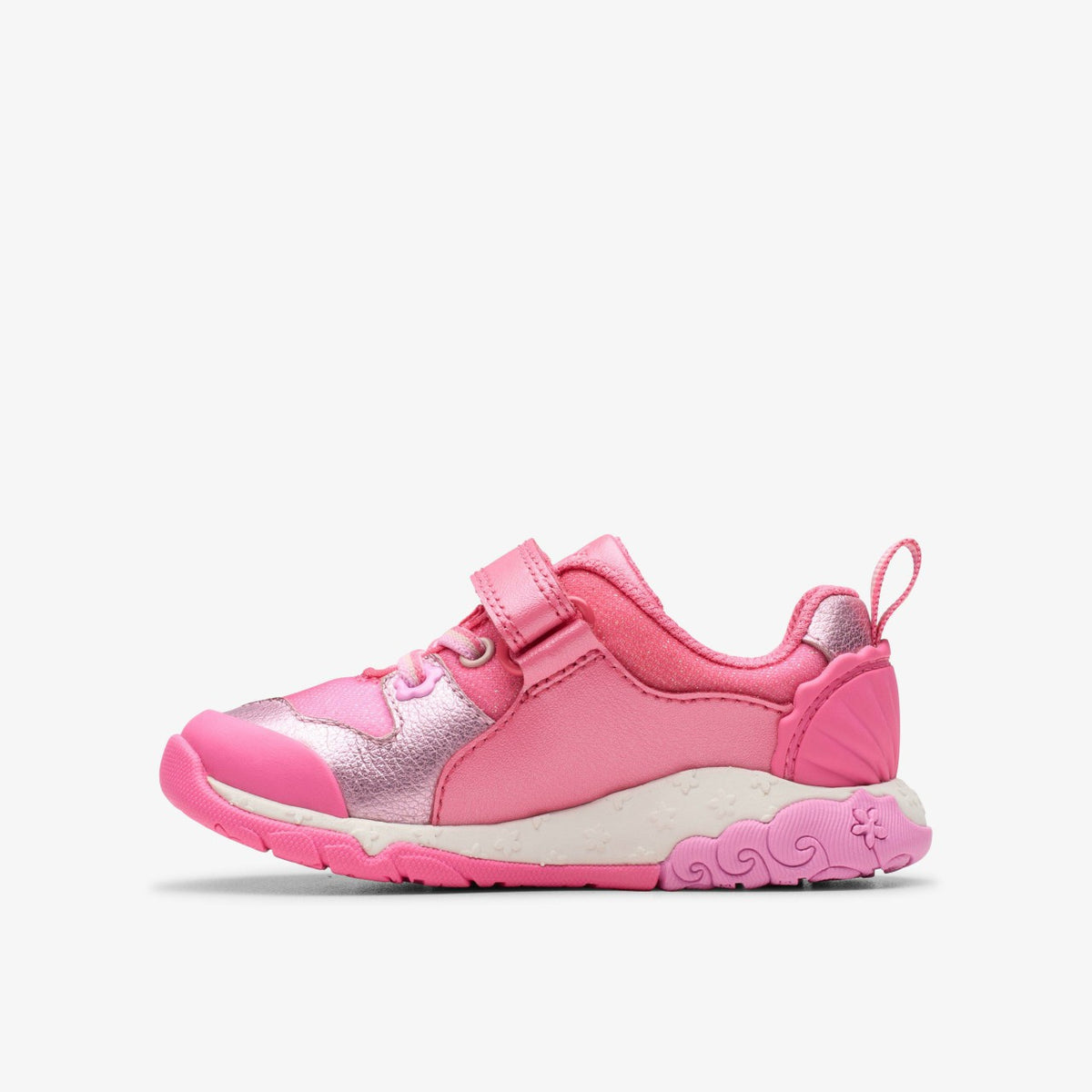 Clarks Kids Tidal Shell Toddler Pink