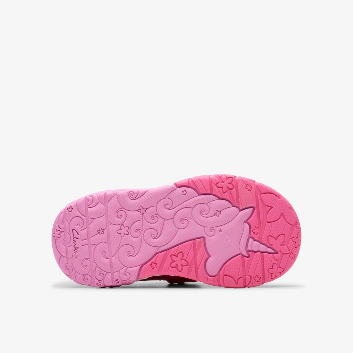 Clarks Kids Tidal Shell Toddler Pink