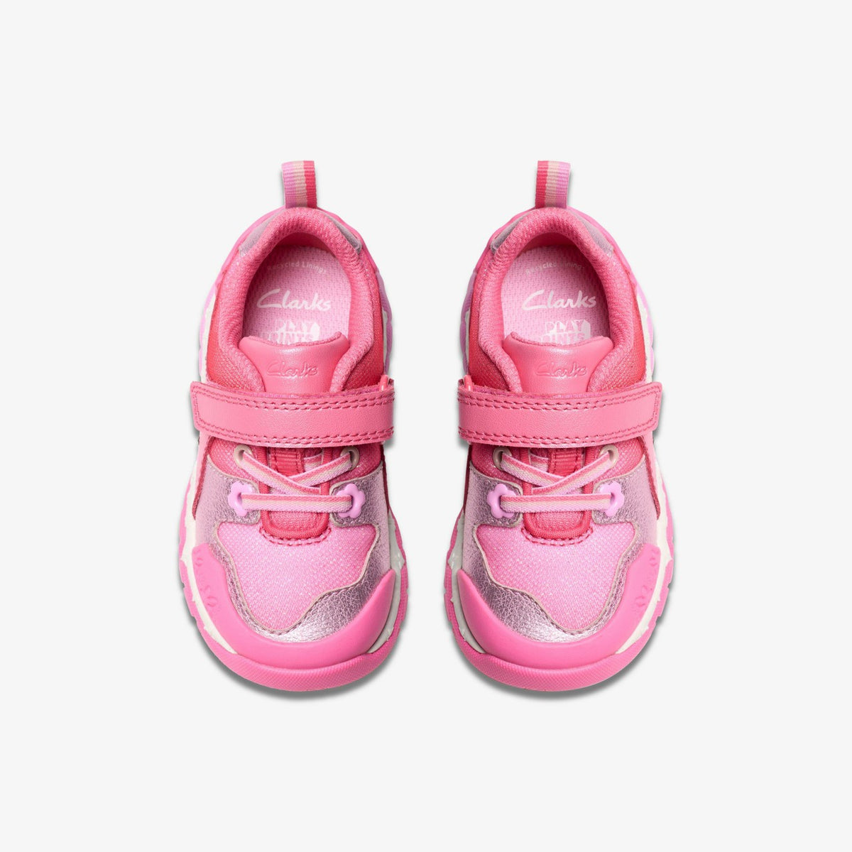Clarks Kids Tidal Shell Toddler Pink