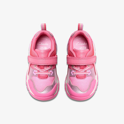 Clarks Kids Tidal Shell Toddler Pink