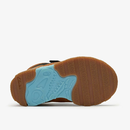 Clarks Kids Steggy 2 Glow Toddler Tan