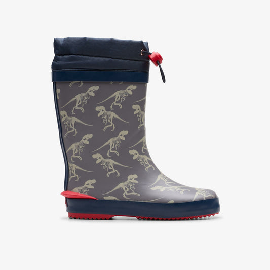 Clarks Kids Tarri Race Kid Grey Combination