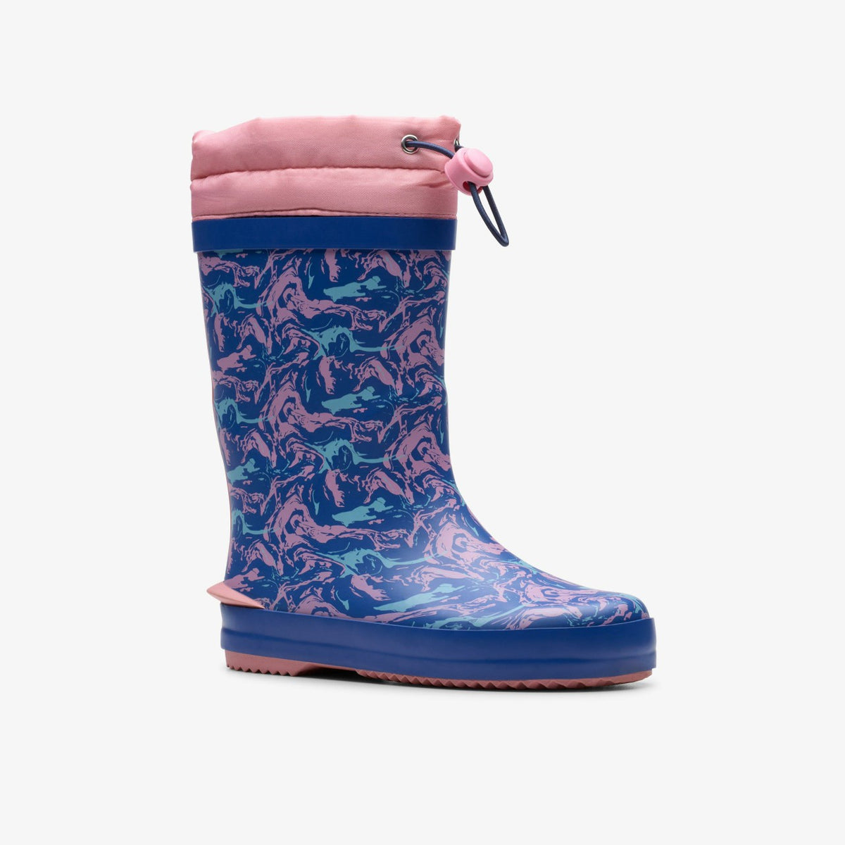 Clarks Kids Tarri Race Kid Blue Combination