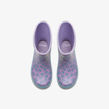 Clarks Kids Tarri Run Toddler Lilac Combination