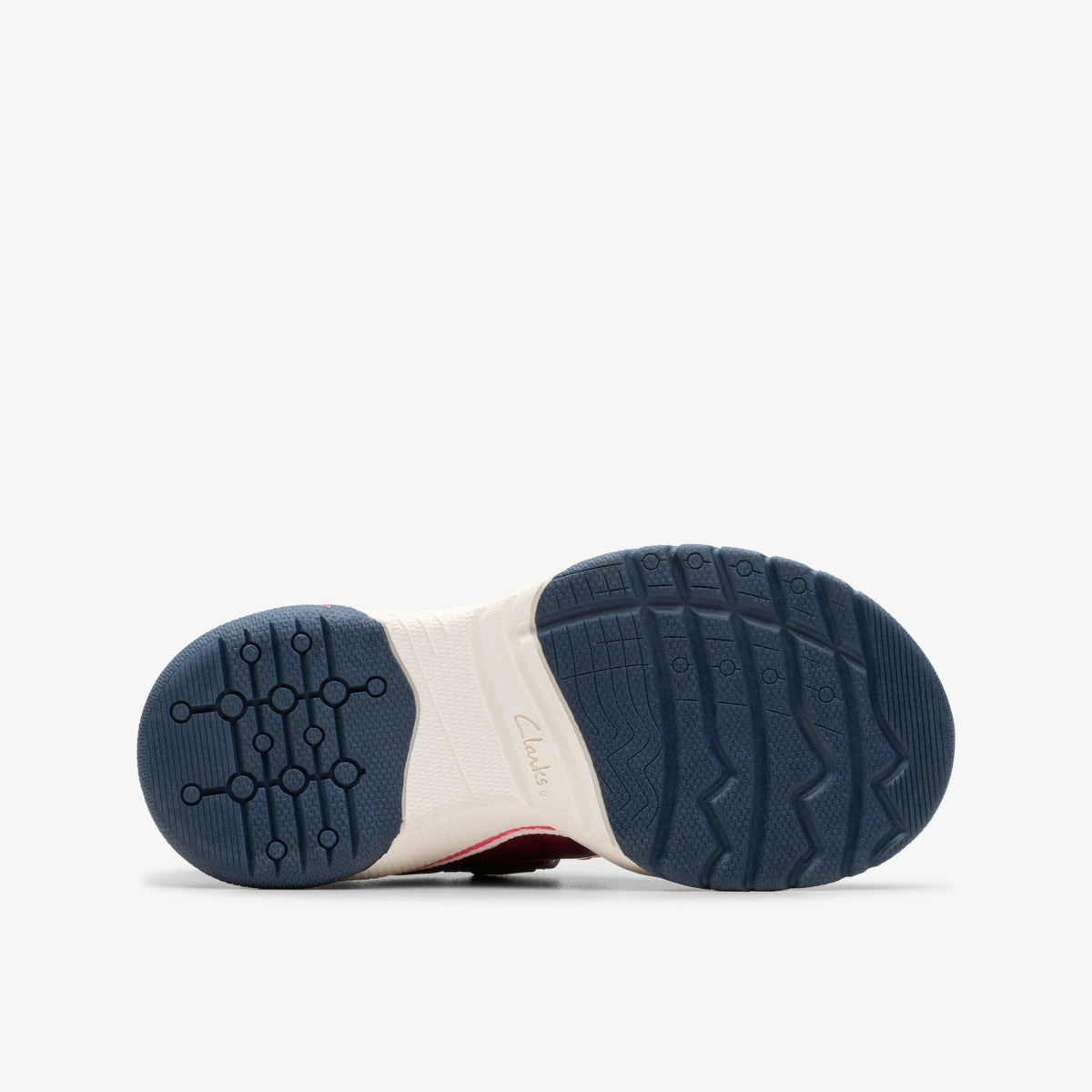 Clarks Kids Feather Track Kid Berry Combination