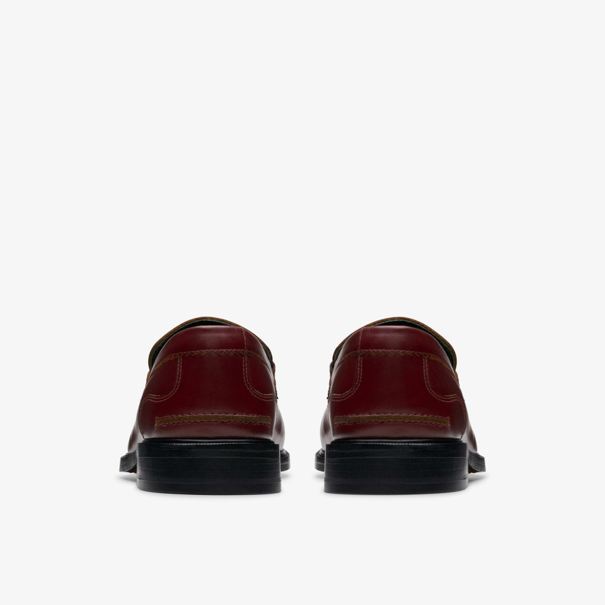 Clarks Men Craft James Lo Loafer Wine Leather