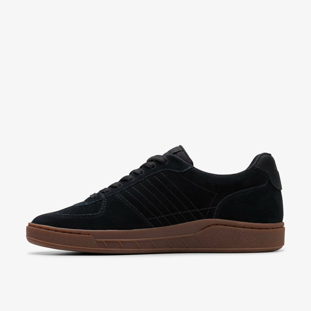 Clarks Men Craft Rally Ace Black Suede