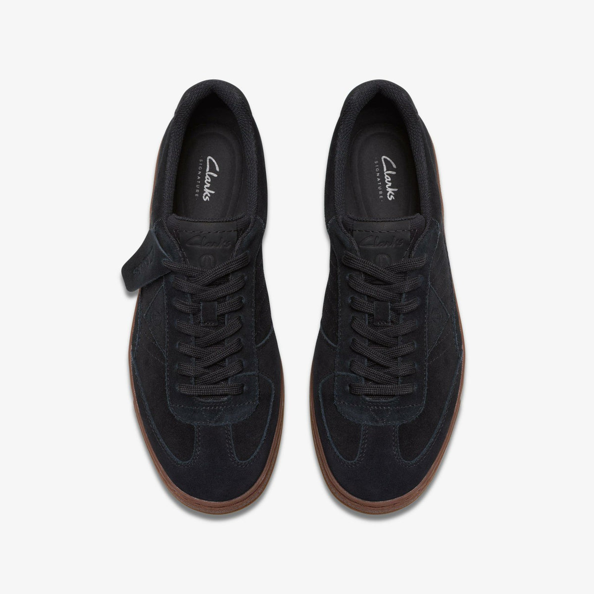 Clarks Men Craft Rally Ace Black Suede