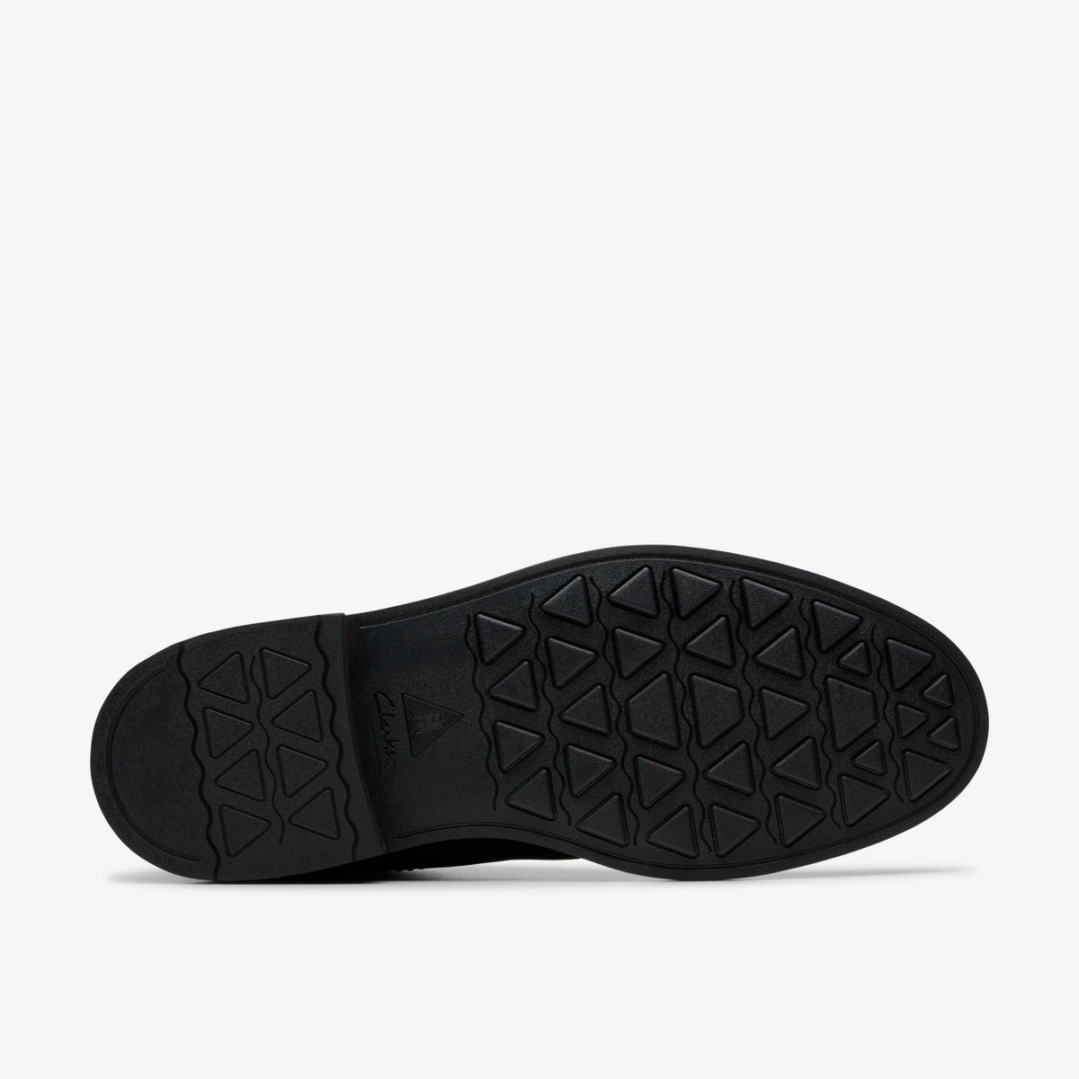 Clarks Men Newford Mid Black Leather