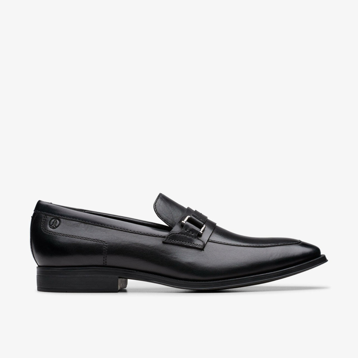 Clarks Men Paulton Lo Black Leather