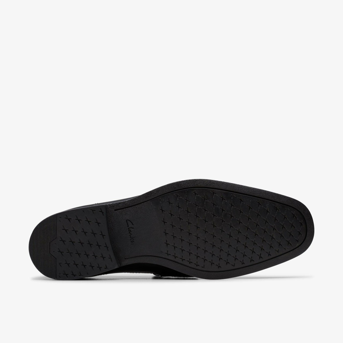 Clarks Men Paulton Lo Black Leather