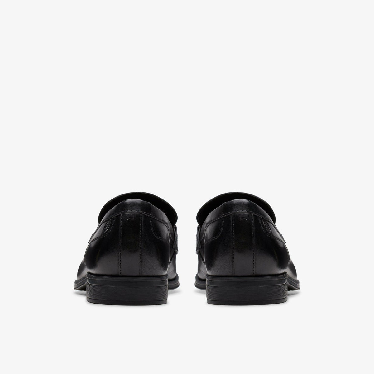 Clarks Men Paulton Lo Black Leather