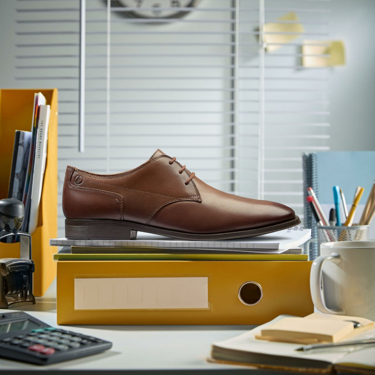 Clarks Men Paulton Lace Tan