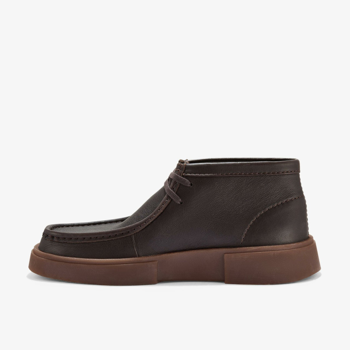 Clarks Men Torview Hi Brown Leather