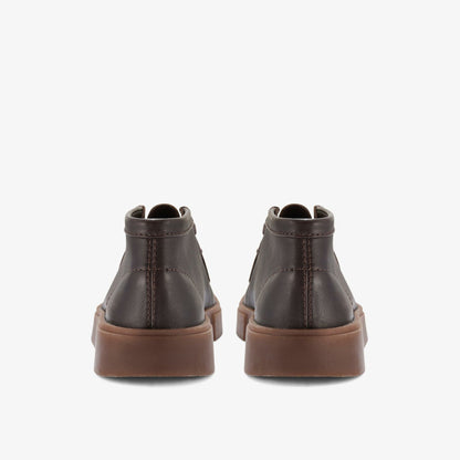 Clarks Men Torview Hi Brown Leather