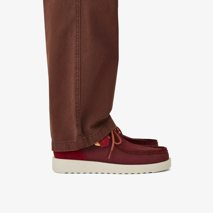 Clarks Men Wallabee FTR2 Boot Burgundy Combination