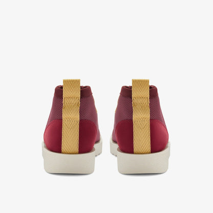 Clarks Men Wallabee FTR2 Boot Burgundy Combination