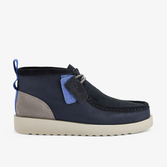 Clarks Men Wallabee FTR2 Boot Navy Combination