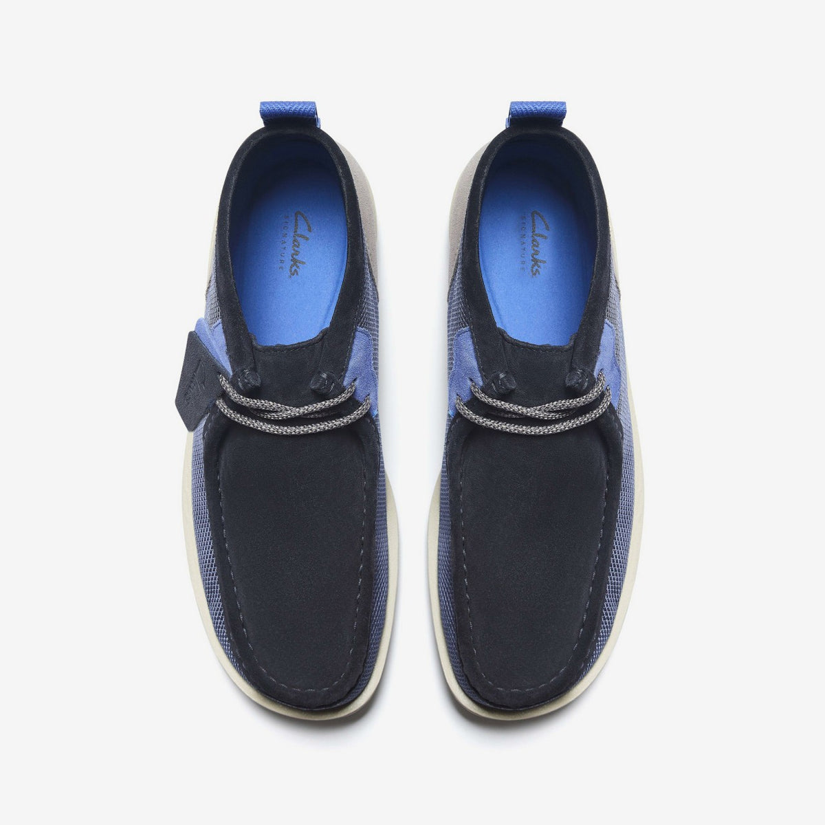 Clarks Men Wallabee FTR2 Boot Navy Combination