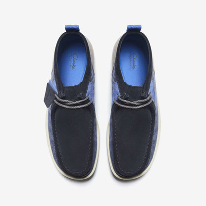 Clarks Men Wallabee FTR2 Boot Navy Combination