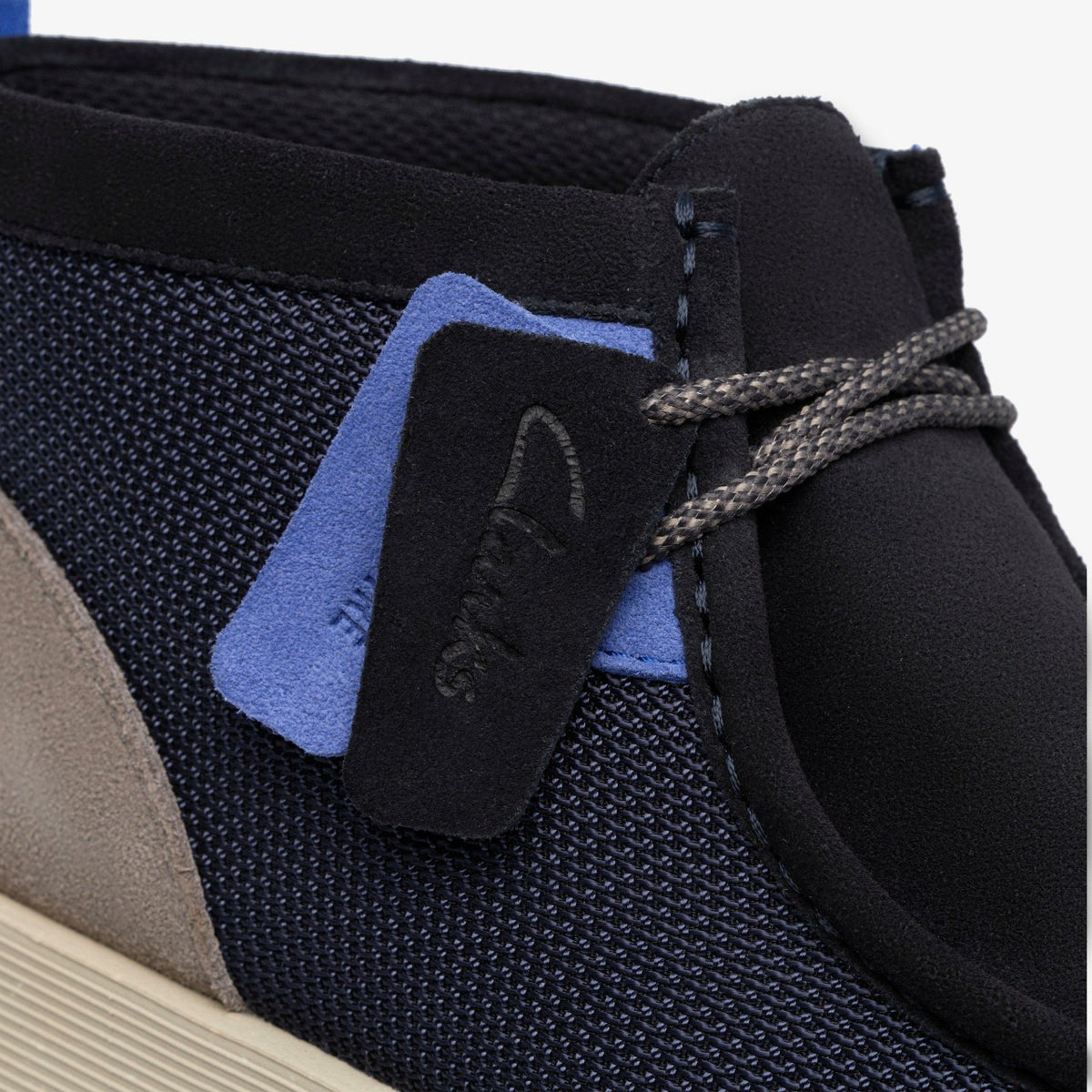 Clarks Men Wallabee FTR2 Boot Navy Combination