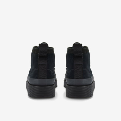 Clarks Men Wallabee FTR2 Hi Black Suede
