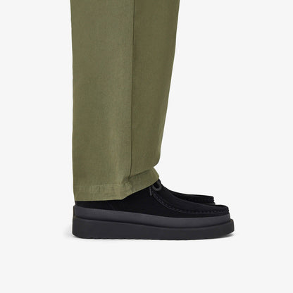 Clarks Men Wallabee FTR2 Hi Black Suede