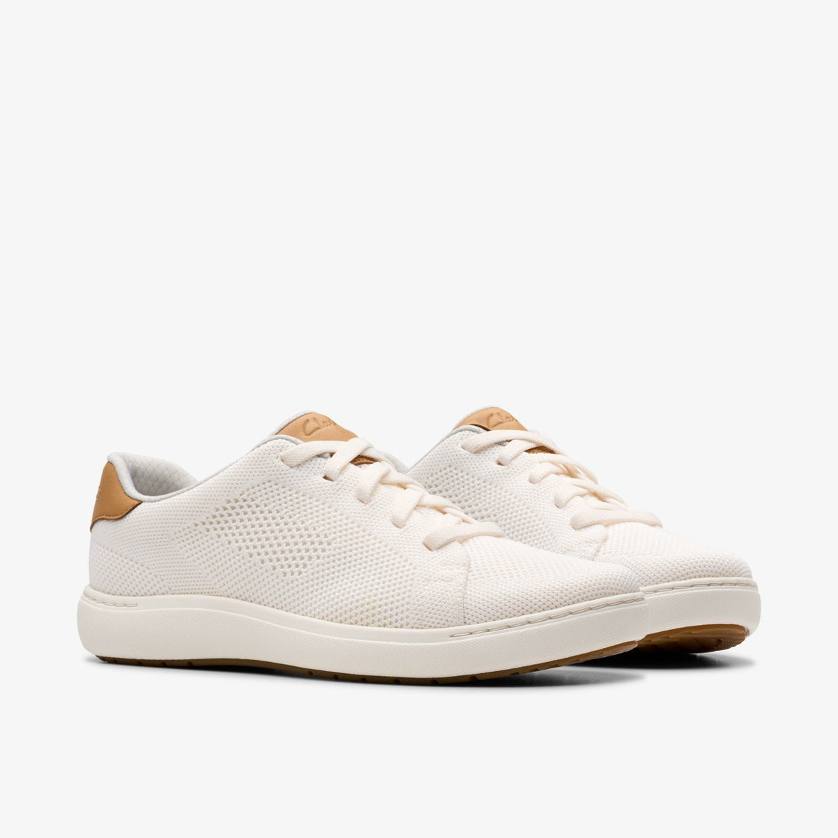 Clarks Women Nalle Walk White Knit