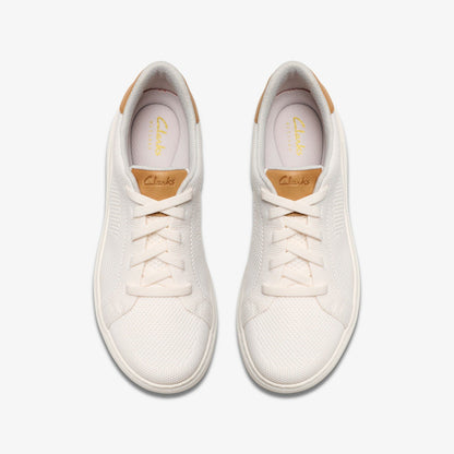Clarks Women Nalle Walk White Knit