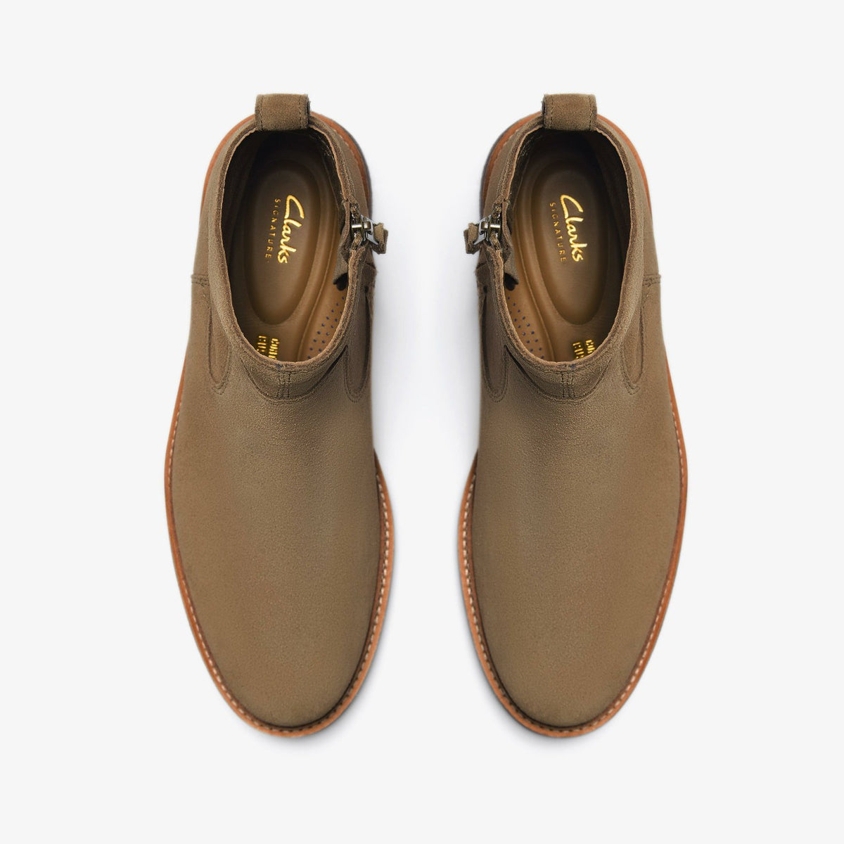 Clarks Men Clarkdale Boot Dark Sand Suede