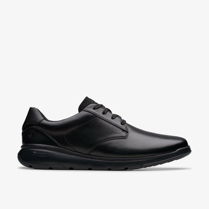 Clarks Men Lifton Lace Black Leather