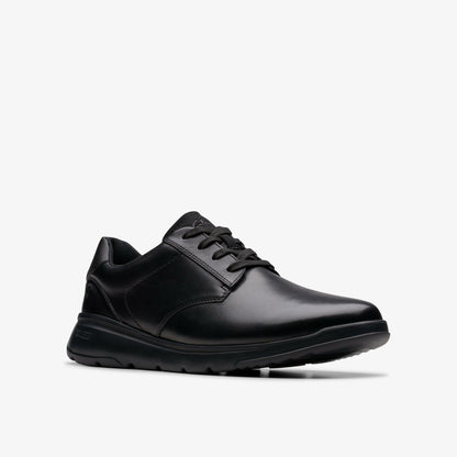 Clarks Men Lifton Lace Black Leather