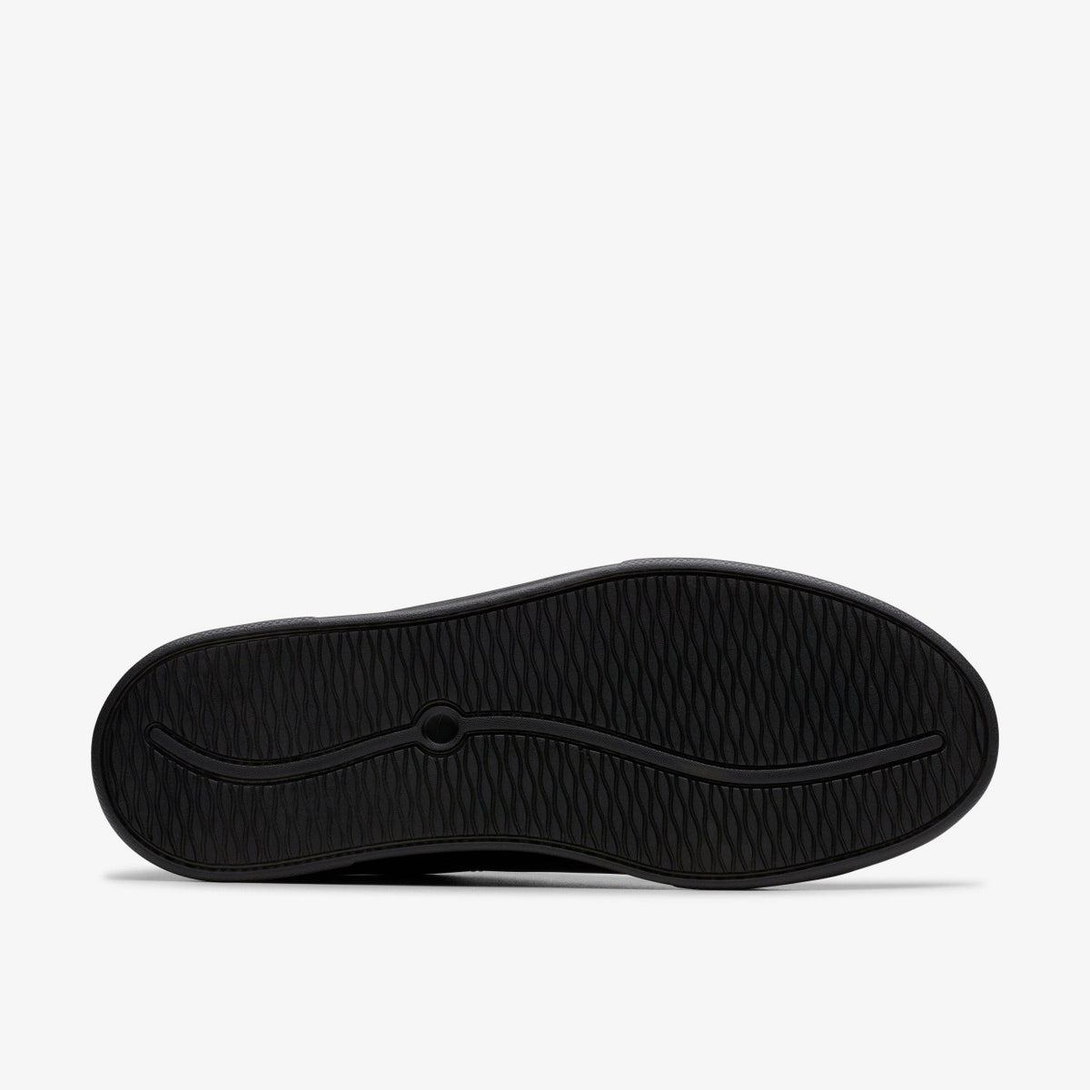 Clarks Men Romsey Strap Black Leather