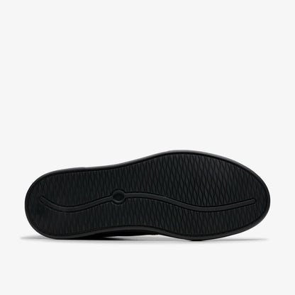 Clarks Men Romsey Tie Black Leather