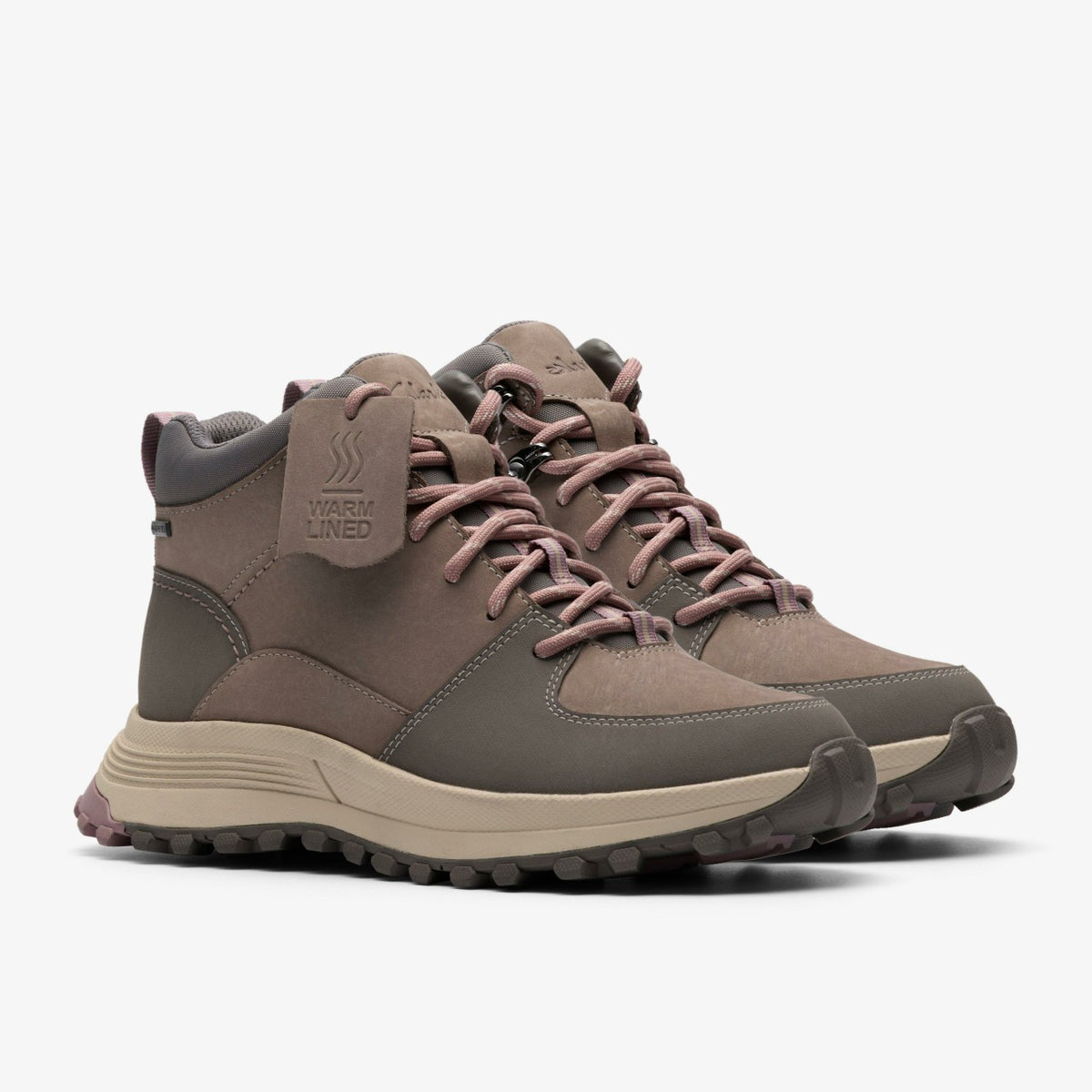Clarks Women ATL Trek Boot GORE-TEX Grey Warmlined Combination
