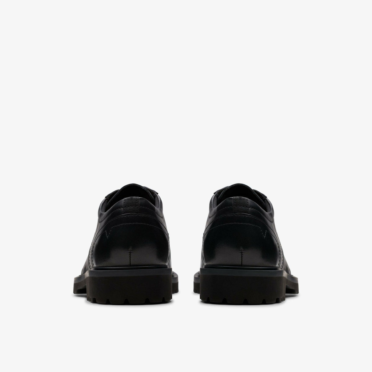 Clarks Men Berwick Lace Black Leather