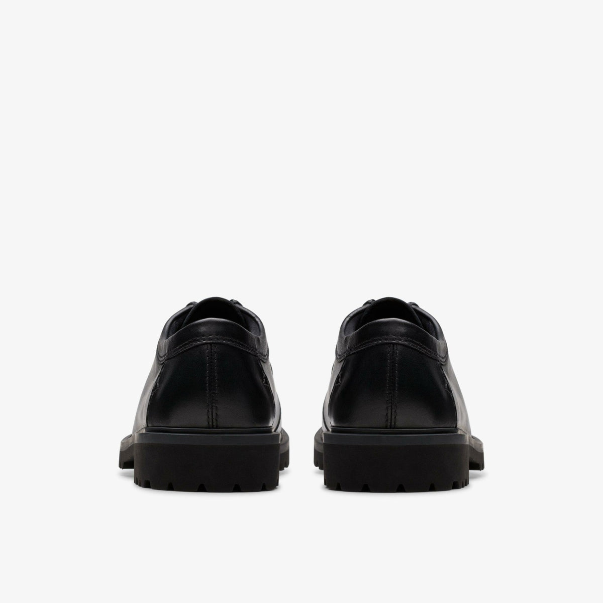 Clarks Men Berwick Seam Black Leather