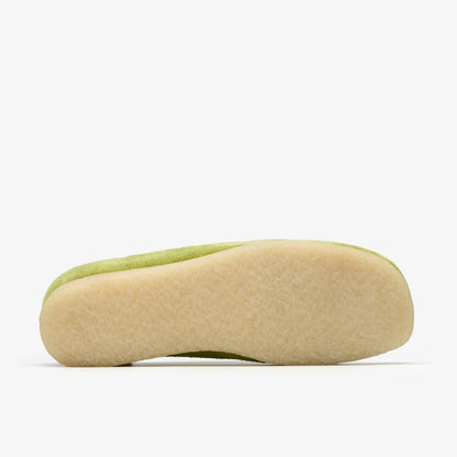 Clarks Men Wallabee Lime Suede