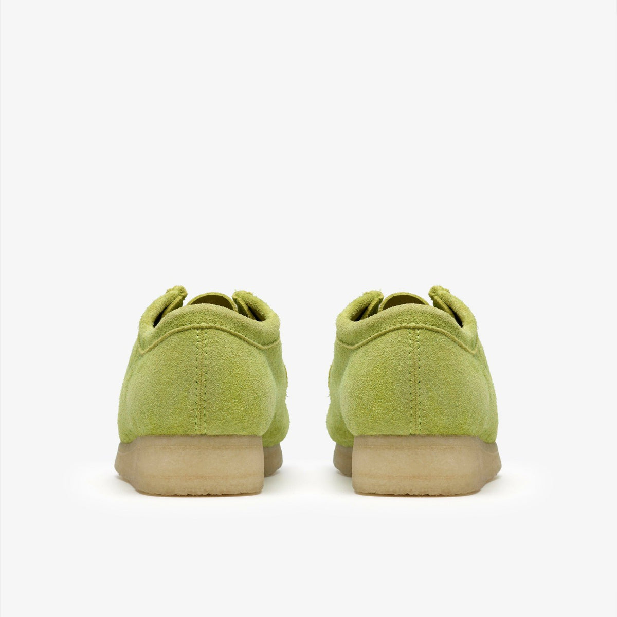 Clarks Men Wallabee Lime Suede