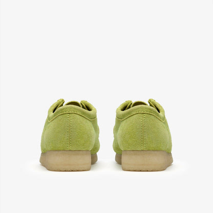 Clarks Men Wallabee Lime Suede