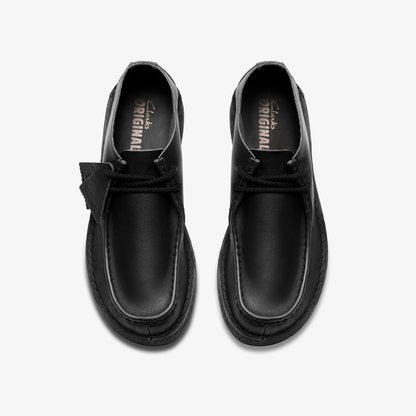 Clarks Men Desert Nomad Black/Black Leather