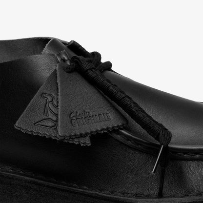 Clarks Men Desert Nomad Black/Black Leather