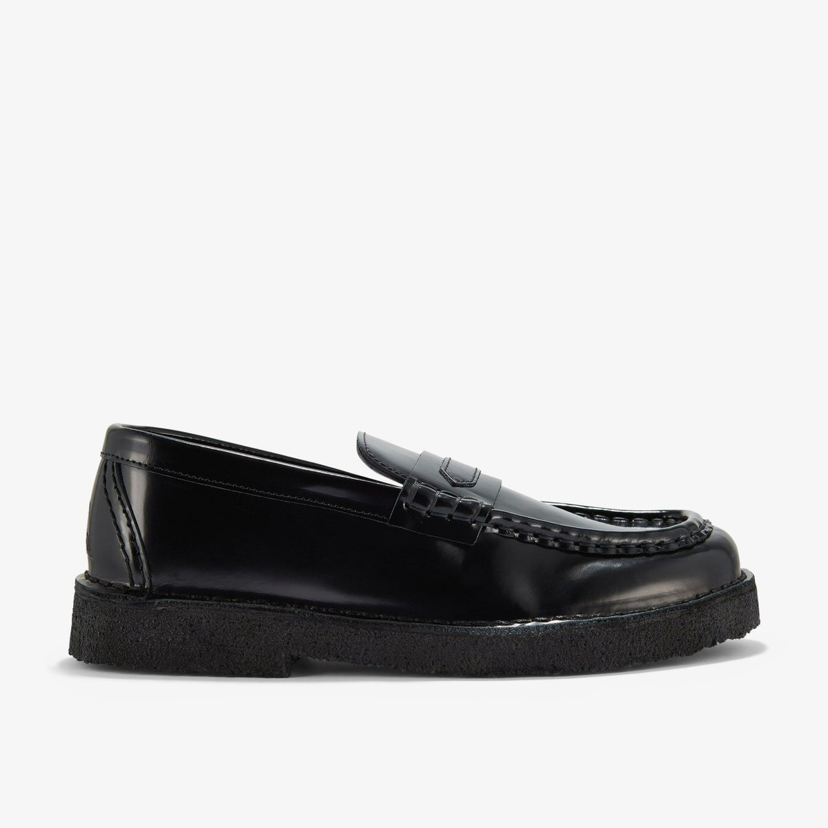 Clarks Women Nomad Loafer Black Patent