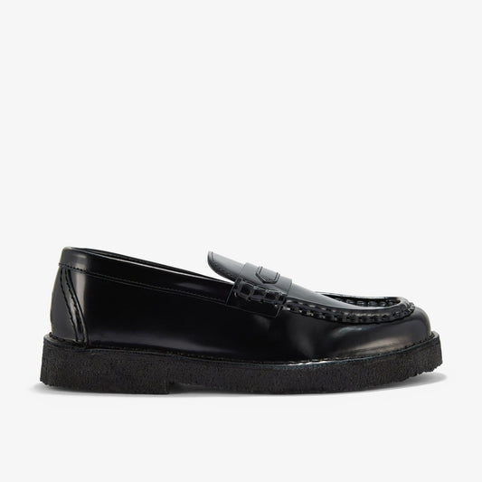 Clarks Women Nomad Loafer Black Patent