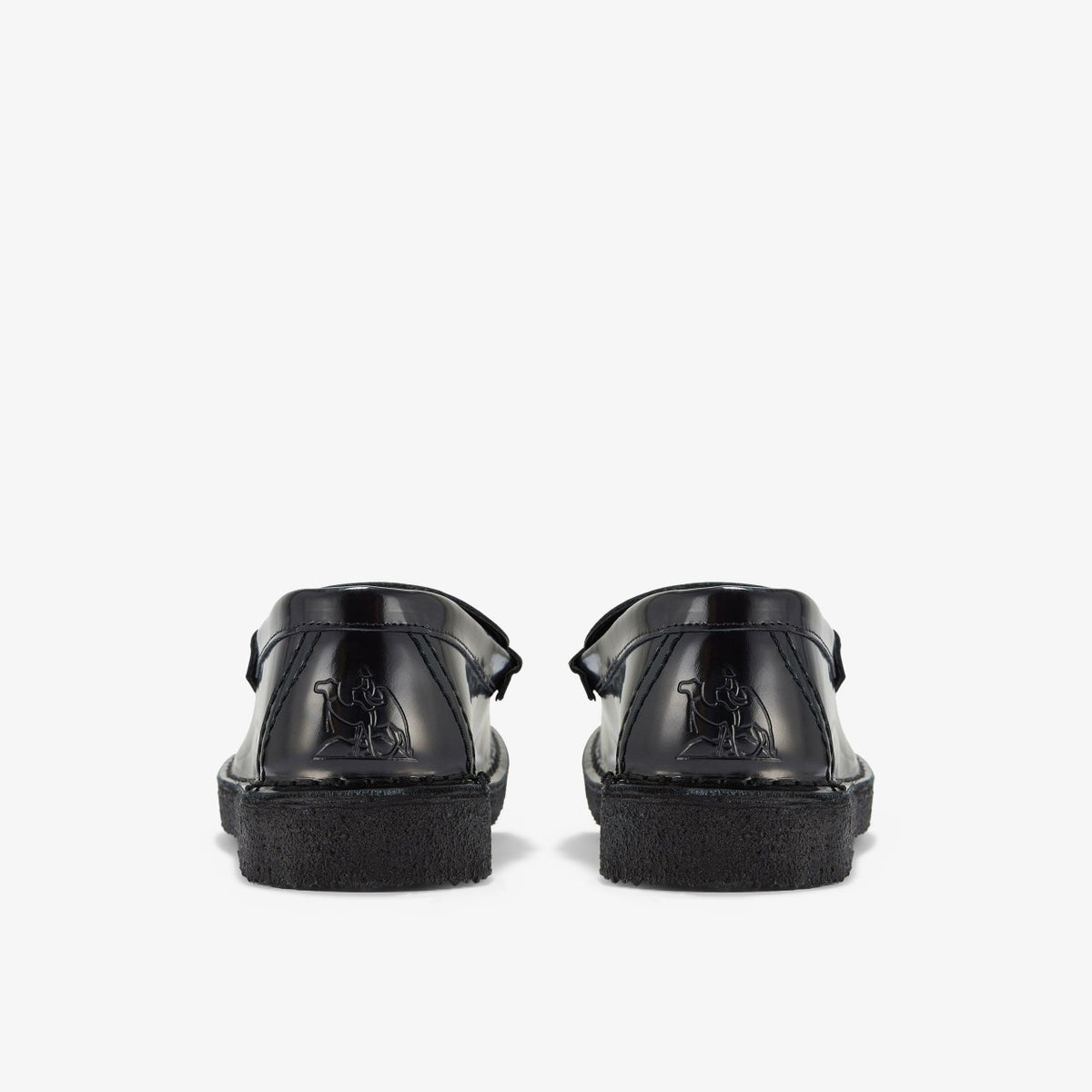 Clarks Women Nomad Loafer Black Patent